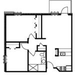 Morada Victoria Eastwood two bed one bath 765 sq ft