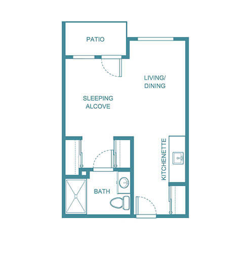 Riverbend - 404 Sq Ft-