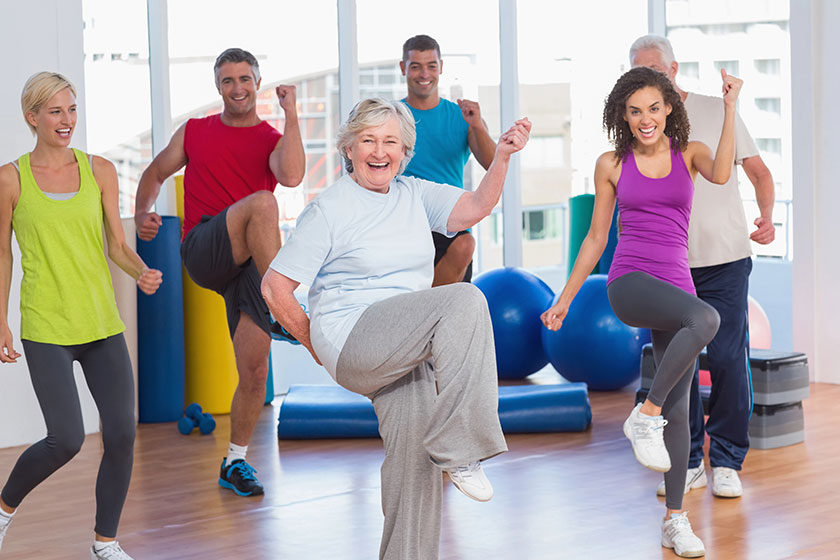 Senior aerobic exercises hotsell